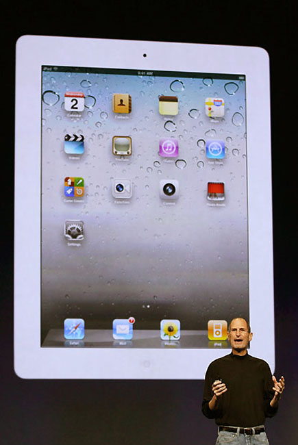 Фотография: Стив Джобс представил новый iPad 2 №11 - BigPicture.ru