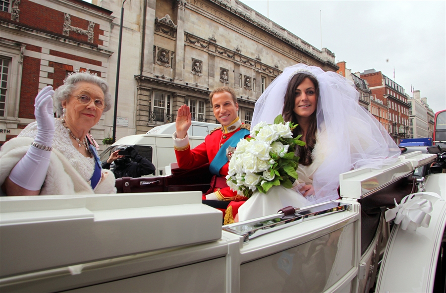 Фотография: Принц Уильям и Кейт Миддлтон поженились раньше времени №5 - BigPicture.ru