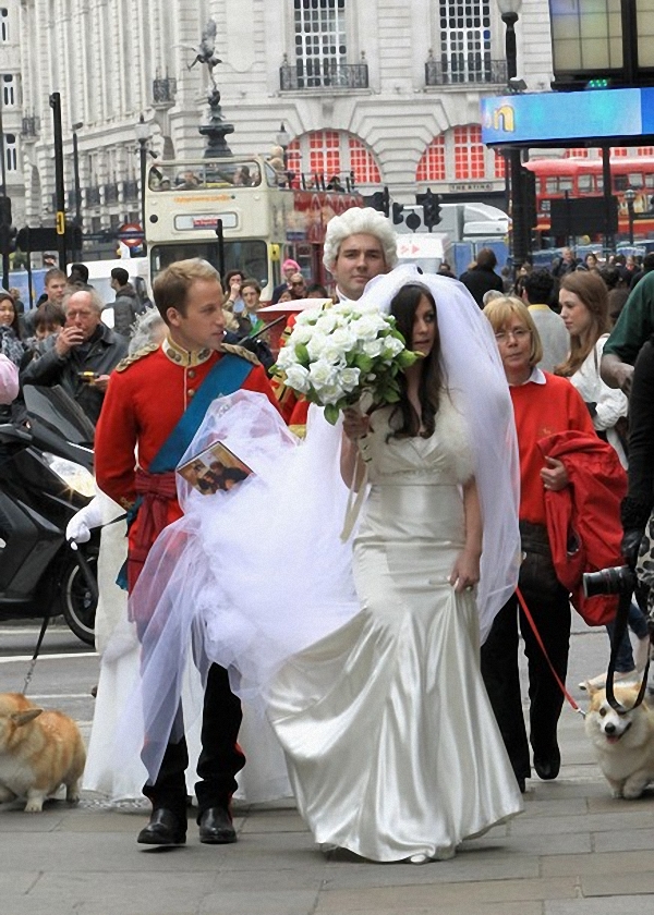 Фотография: Принц Уильям и Кейт Миддлтон поженились раньше времени №8 - BigPicture.ru