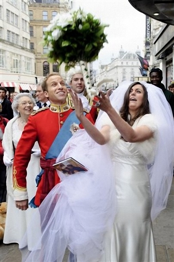 Фотография: Принц Уильям и Кейт Миддлтон поженились раньше времени №9 - BigPicture.ru