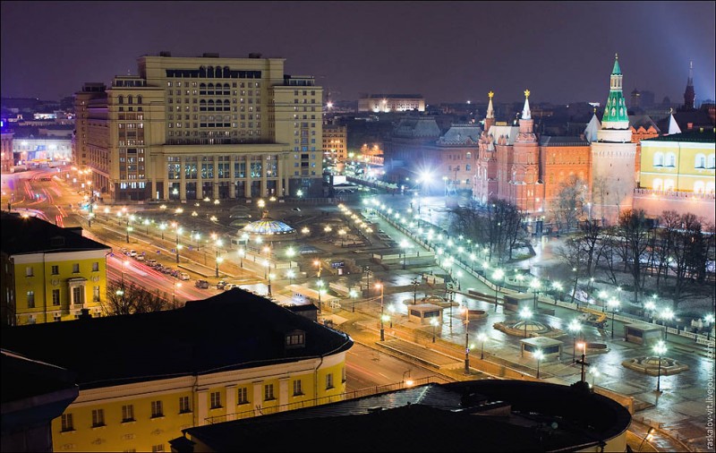 Москва красно белая фото