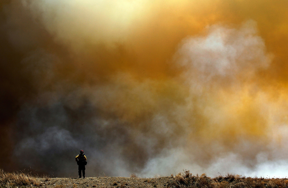 Фотография: Лесные пожары в Техасе №17 - BigPicture.ru