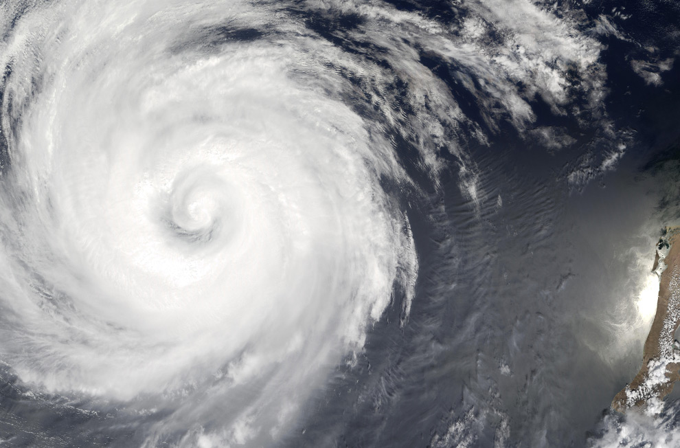 Фотография: Ураганы – вид из космоса №18 - BigPicture.ru