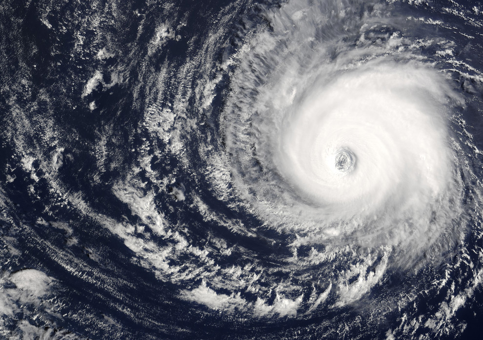 Фотография: Ураганы – вид из космоса №25 - BigPicture.ru