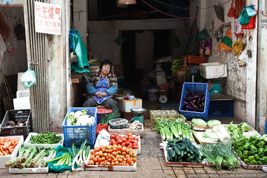 Фотография: Уличная торговля в Китае: Гуанчжоу №32 - BigPicture.ru