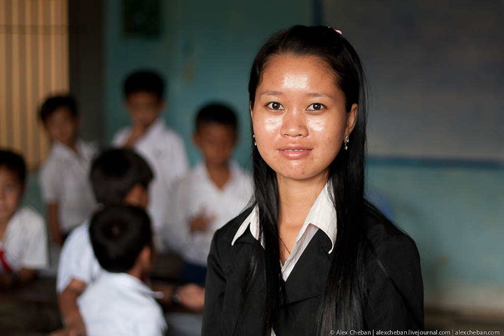Фотография: Деревенская школа в Камбодже №35 - BigPicture.ru