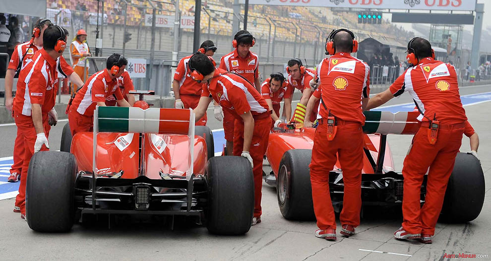Фотография: Мир Формулы-1: Китай – подготовка, квалификация №37 - BigPicture.ru