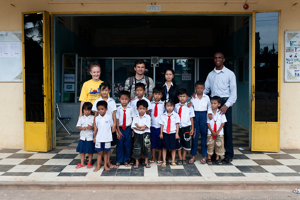 Фотография: Деревенская школа в Камбодже №39 - BigPicture.ru