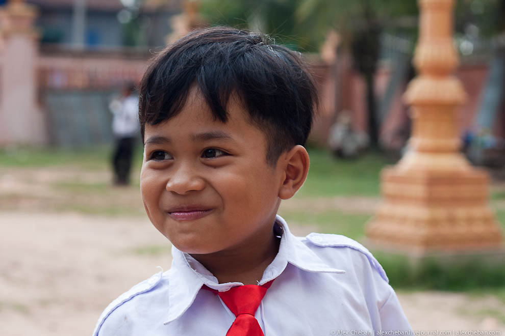 Фотография: Деревенская школа в Камбодже №45 - BigPicture.ru