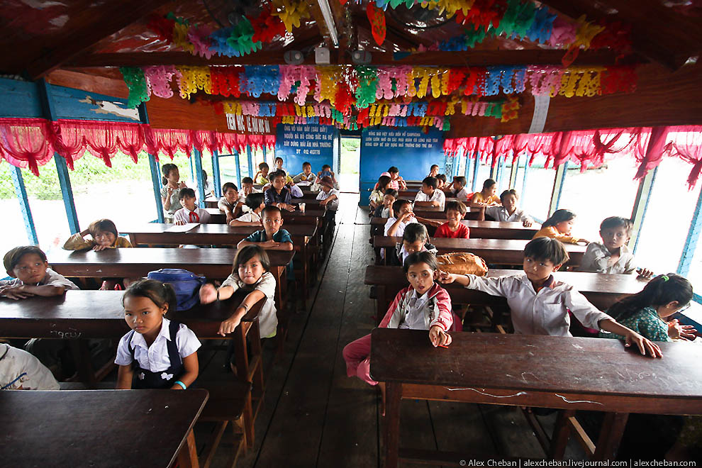 Фотография: Деревенская школа в Камбодже №49 - BigPicture.ru