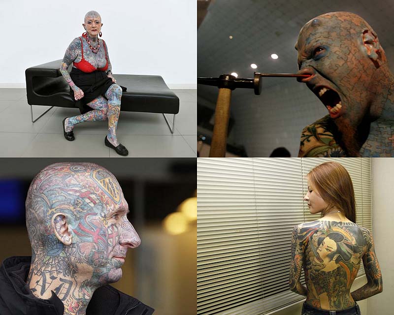 Невероятные татуировки