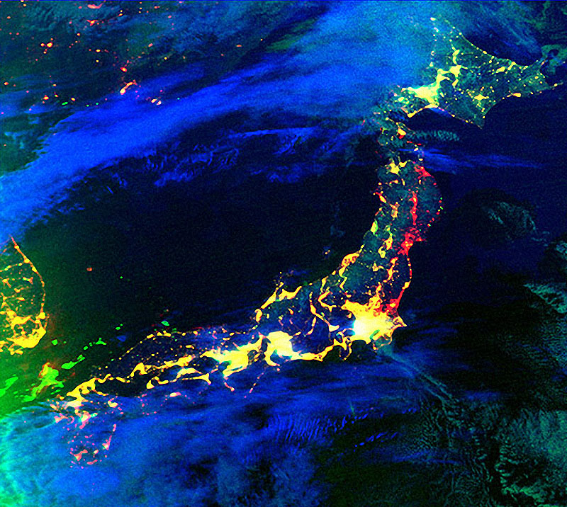 Фотография: Спутниковые фотографии Земли - март 2011 №8 - BigPicture.ru