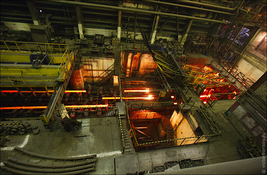 Фотография: Производство проката на сталелитейном заводе №11 - BigPicture.ru