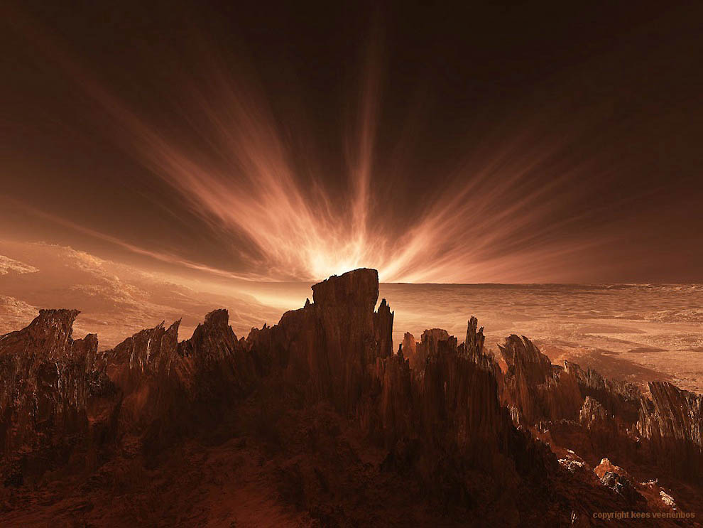 Фотография: Удивительные виды древнего и современного Марса №2 - BigPicture.ru