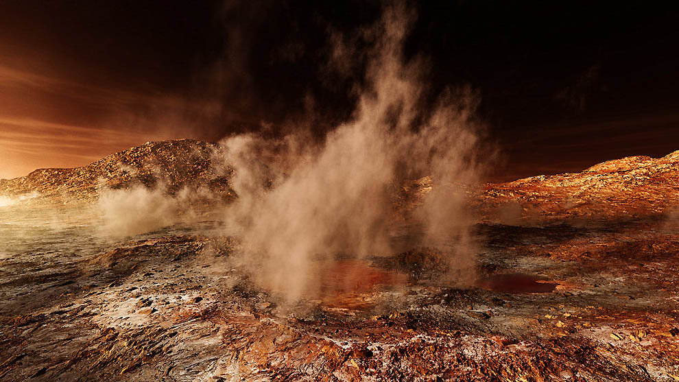 Фотография: Удивительные виды древнего и современного Марса №12 - BigPicture.ru