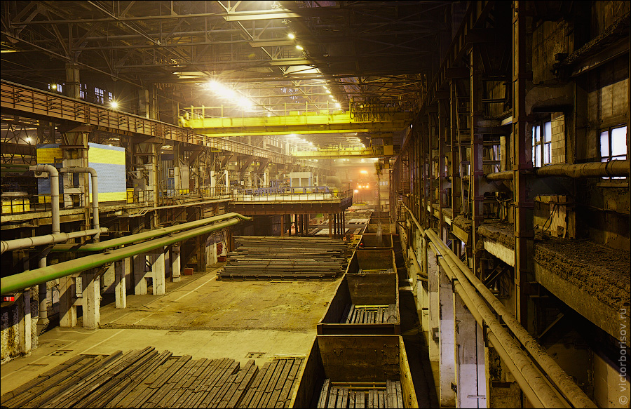 Фотография: Производство проката на сталелитейном заводе №13 - BigPicture.ru