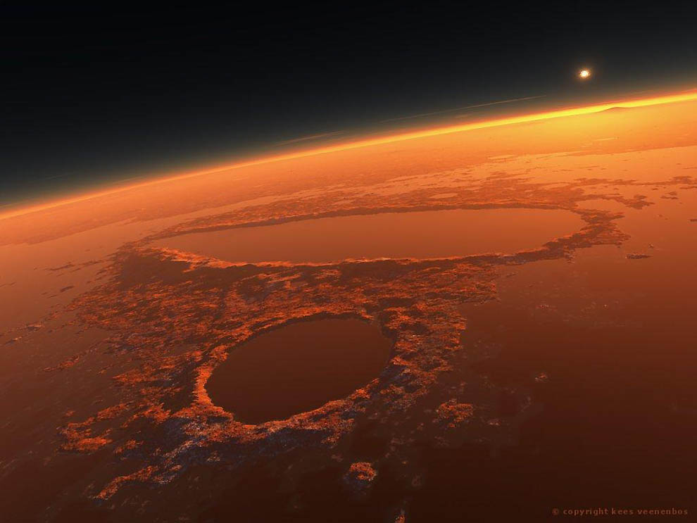 Фотография: Удивительные виды древнего и современного Марса №17 - BigPicture.ru