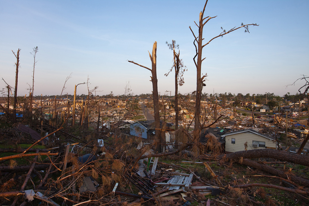 Фотография: Алабама через три недели после удара стихии №17 - BigPicture.ru