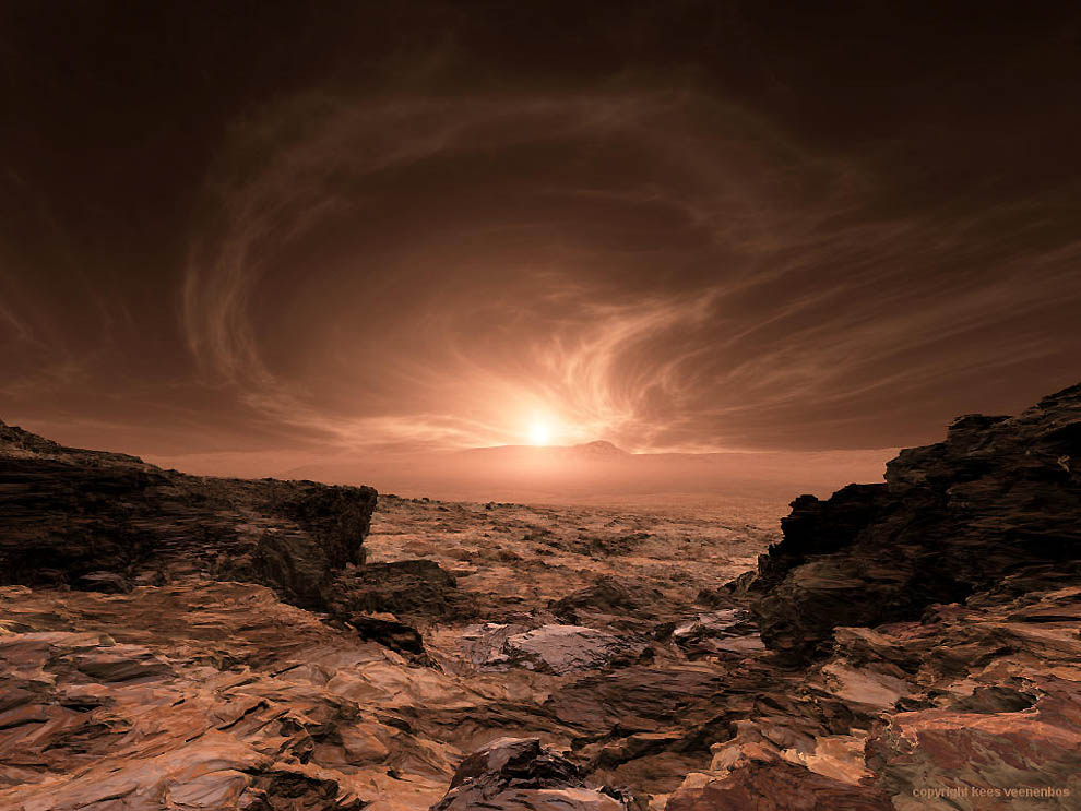 Фотография: Удивительные виды древнего и современного Марса №18 - BigPicture.ru