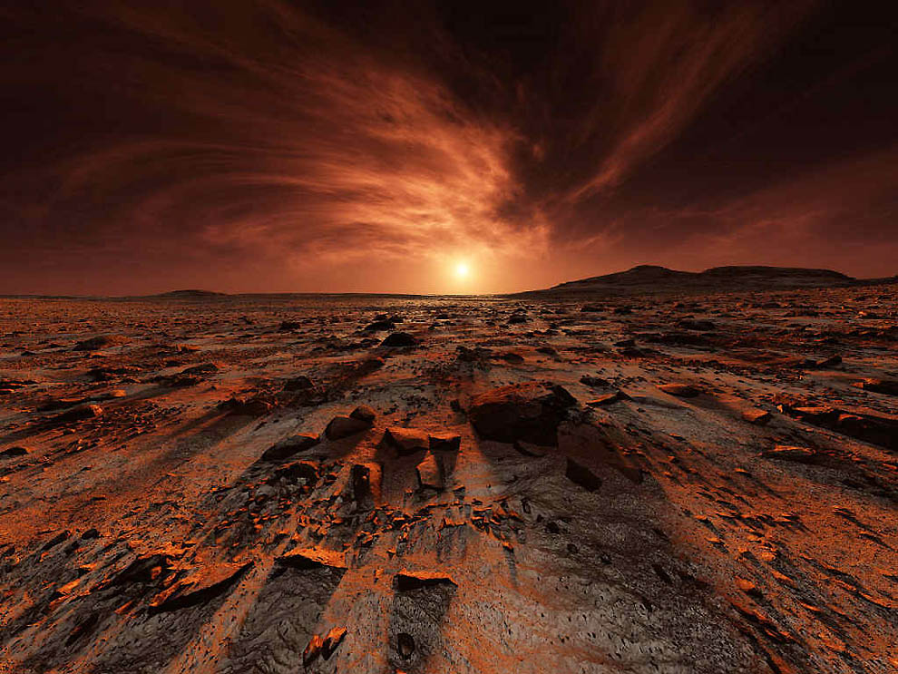 Фотография: Удивительные виды древнего и современного Марса №24 - BigPicture.ru