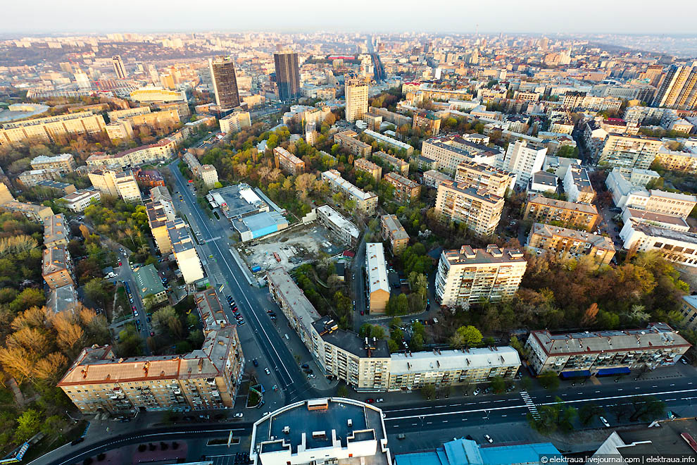Фотография: Кловский спуск, самый высокий жилой дом в Украине №27 - BigPicture.ru