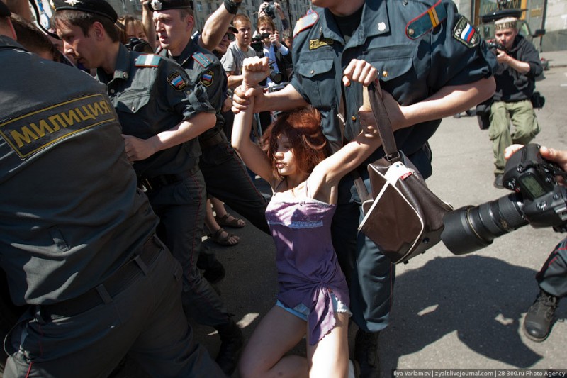 Фотография: Несостоявшийся гей-парад в Москве №27 - BigPicture.ru