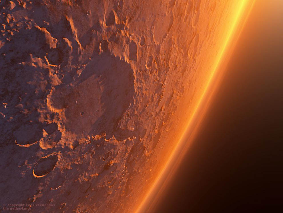 Фотография: Удивительные виды древнего и современного Марса №3 - BigPicture.ru