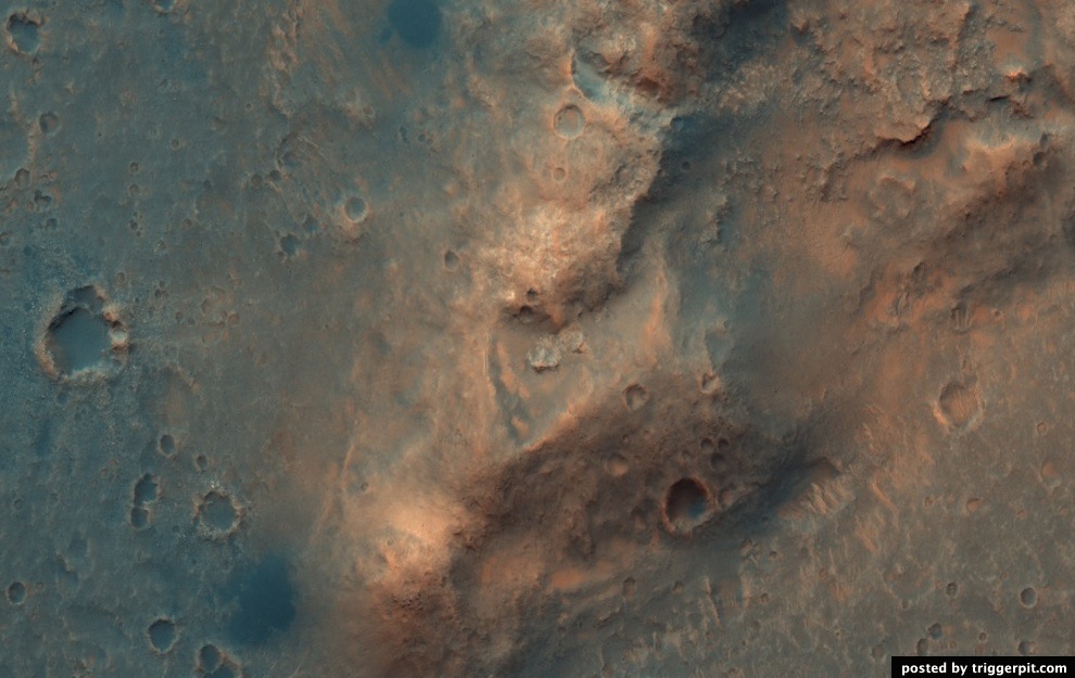 Фотография: Разноцветная планета Марс №30 - BigPicture.ru