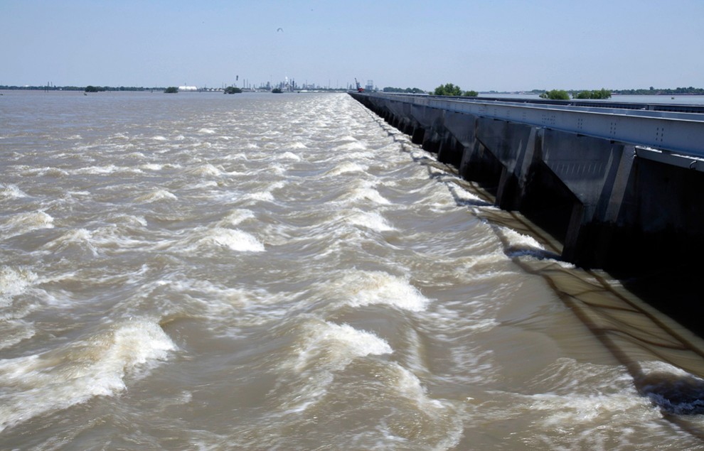 Фотография: Наводнение движется на юг США №33 - BigPicture.ru