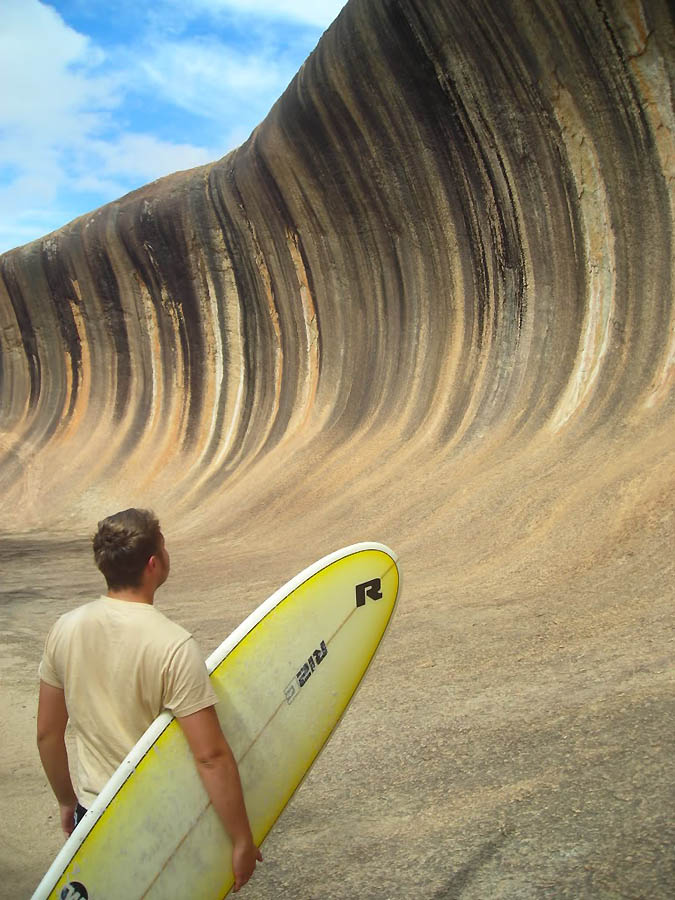 Фотография: Wave Rock - удивительная скала-волна №4 - BigPicture.ru