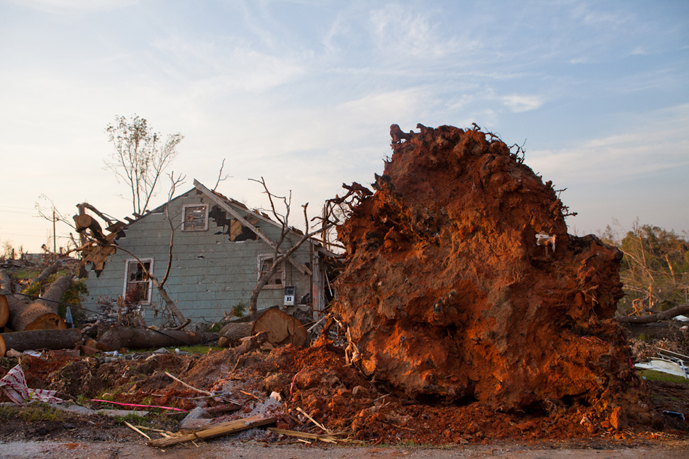 Фотография: Алабама через три недели после удара стихии №36 - BigPicture.ru