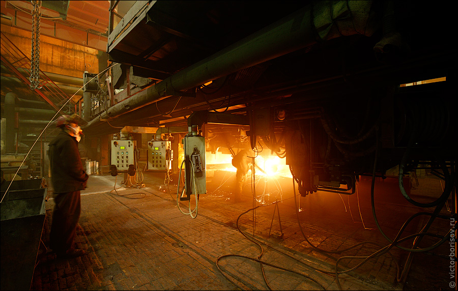 Фотография: Производство проката на сталелитейном заводе №5 - BigPicture.ru