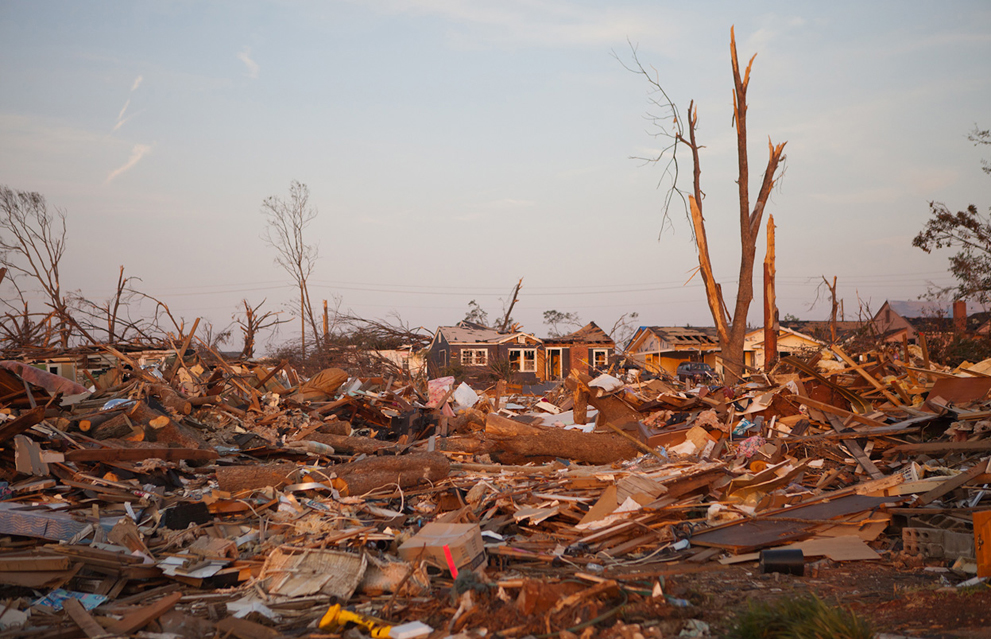 Фотография: Алабама через три недели после удара стихии №5 - BigPicture.ru