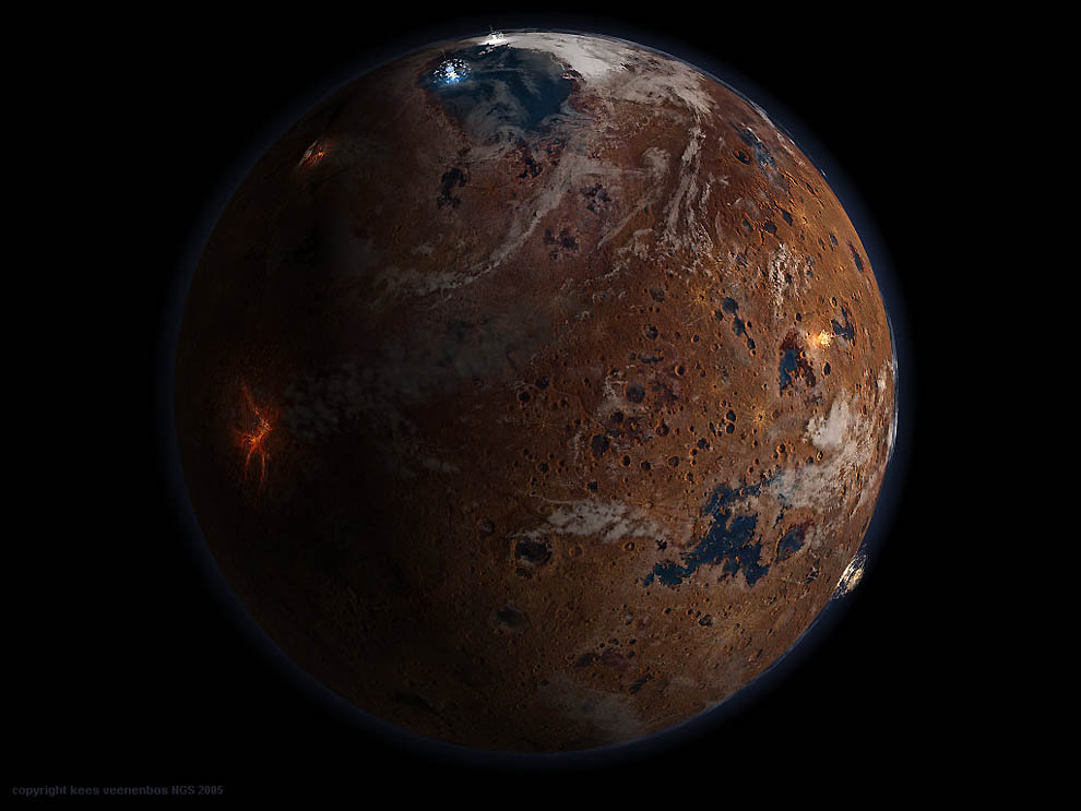 Фотография: Удивительные виды древнего и современного Марса №5 - BigPicture.ru