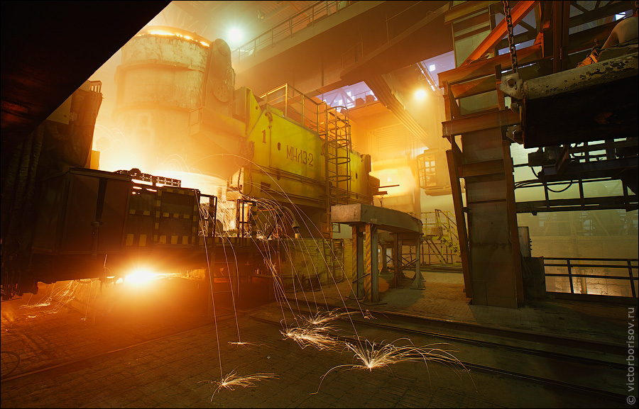 Фотография: Производство проката на сталелитейном заводе №6 - BigPicture.ru
