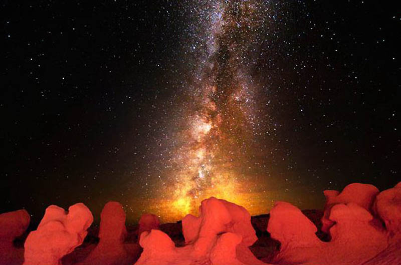 Фотография: Млечный путь над пустыней №6 - BigPicture.ru