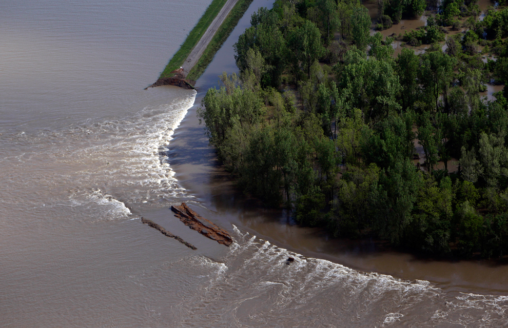 Фотография: Река Миссисипи вышла из берегов №6 - BigPicture.ru