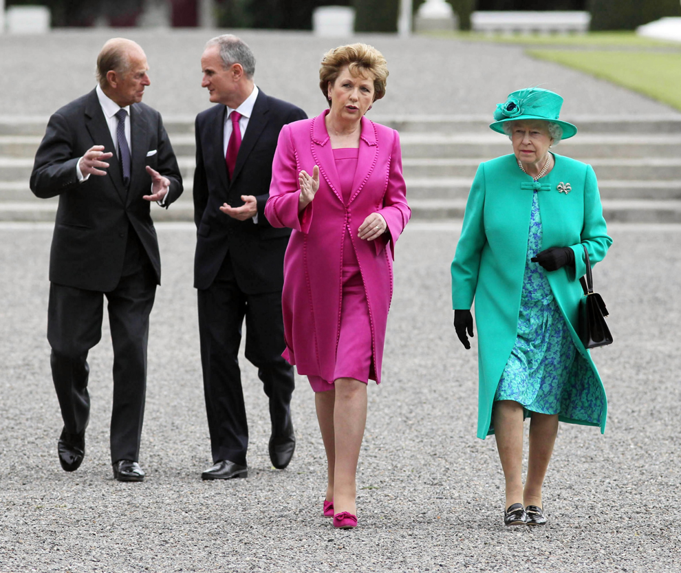 Фотография: Визит королевы Елизаветы Второй в Ирландию №9 - BigPicture.ru