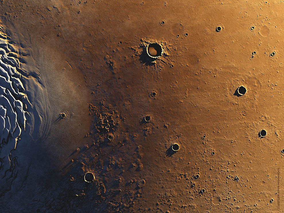 Фотография: Удивительные виды древнего и современного Марса №9 - BigPicture.ru