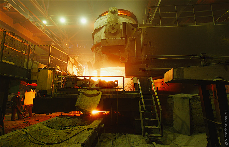 Фотография: Производство проката на сталелитейном заводе №9 - BigPicture.ru