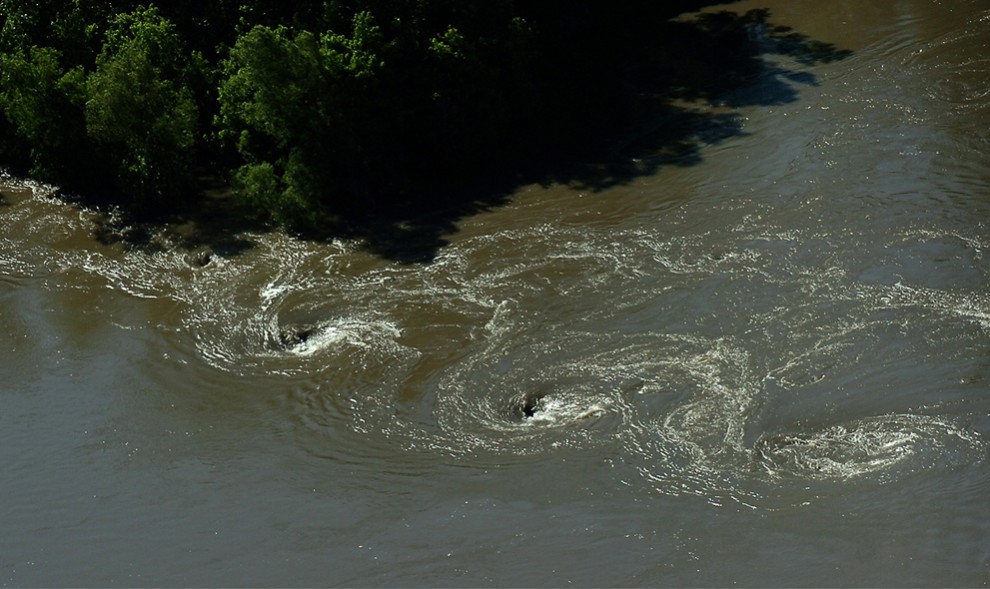 Фотография: Наводнение движется на юг США №10 - BigPicture.ru