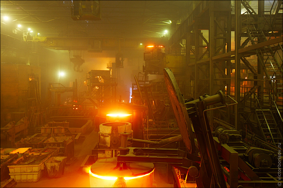 Фотография: Производство проката на сталелитейном заводе №10 - BigPicture.ru