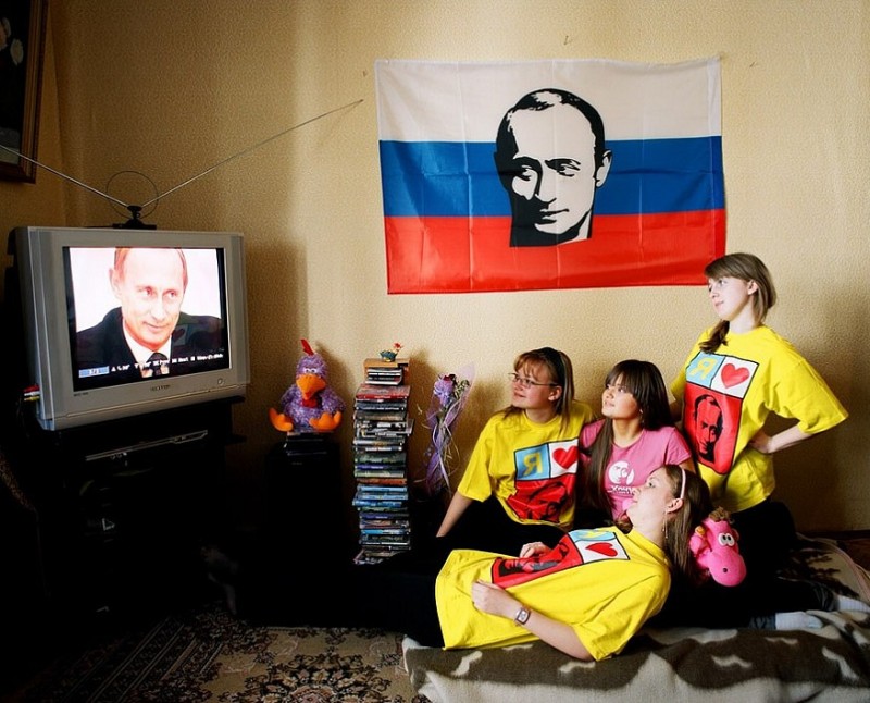 Российские фанаты Путина глазами венгерского фотографа
