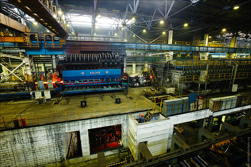 Фотография: Трубопрокатный завод — производство бесшовных труб №11 - BigPicture.ru