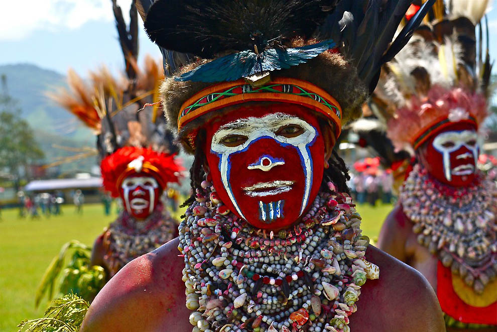 Фотография: Папуасы из Новой Гвинеи №12 - BigPicture.ru