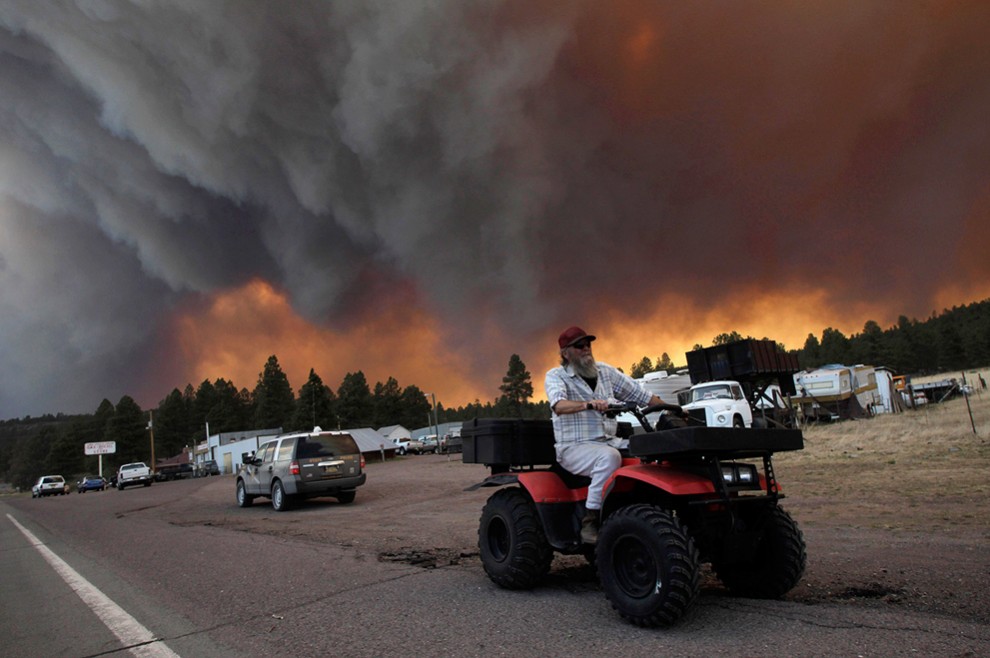 Фотография: Лесные пожары в Аризоне №2 - BigPicture.ru