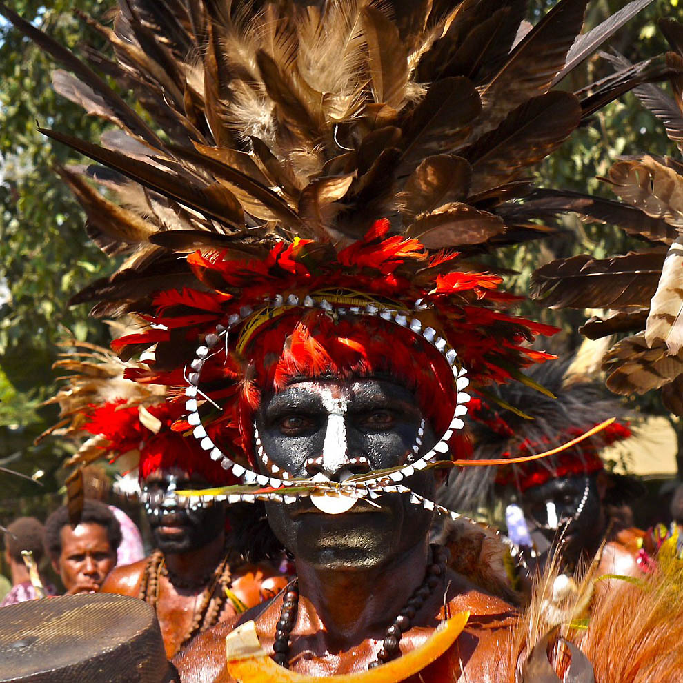 Фотография: Папуасы из Новой Гвинеи №2 - BigPicture.ru