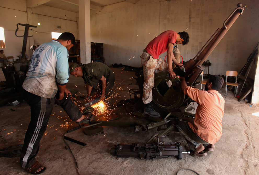 Фотография: Самодельное оружие ливийских мятежников №15 - BigPicture.ru