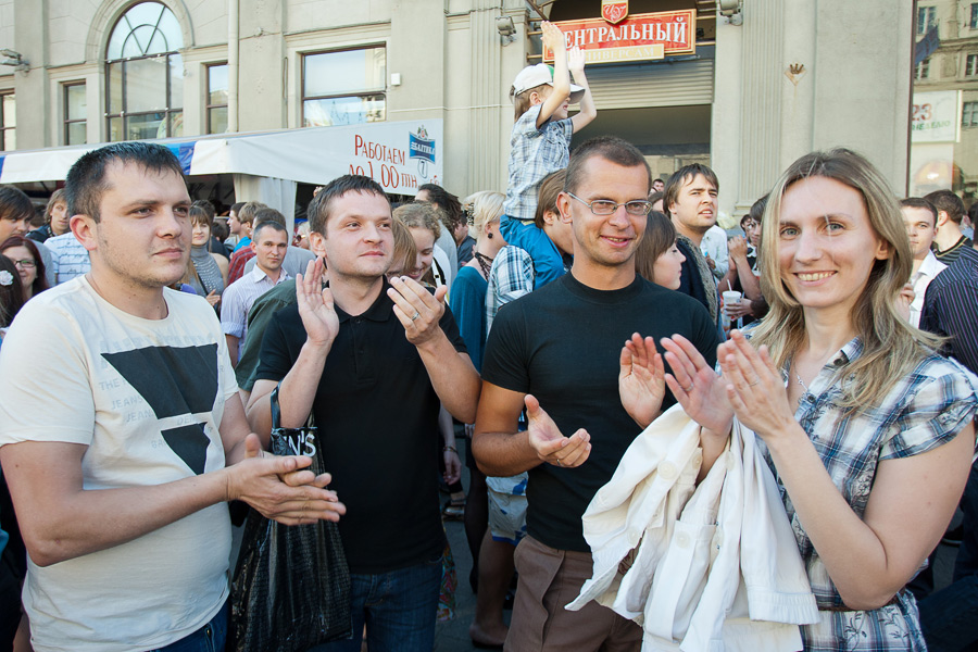 Фотография: Разгон мирной акции в Минске №18 - BigPicture.ru