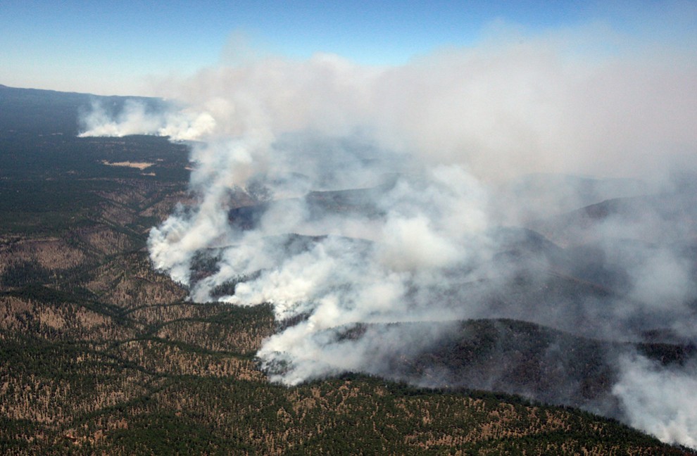 Фотография: Лесные пожары в Аризоне №19 - BigPicture.ru